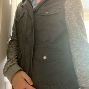 A cute grey jacket